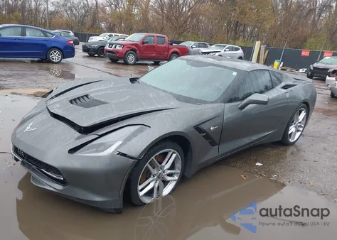2015 Chevrolet Corvette Stingray Z51 from USA, damaged, VIN 1G1YG2D71F5120539